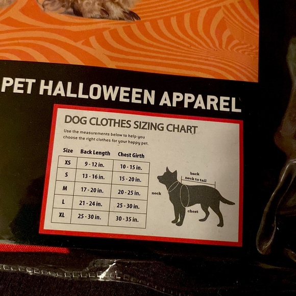 Disney for Pets Mickey Mouse Halloween Costume for Dogs NWT - Picture 3 of 9